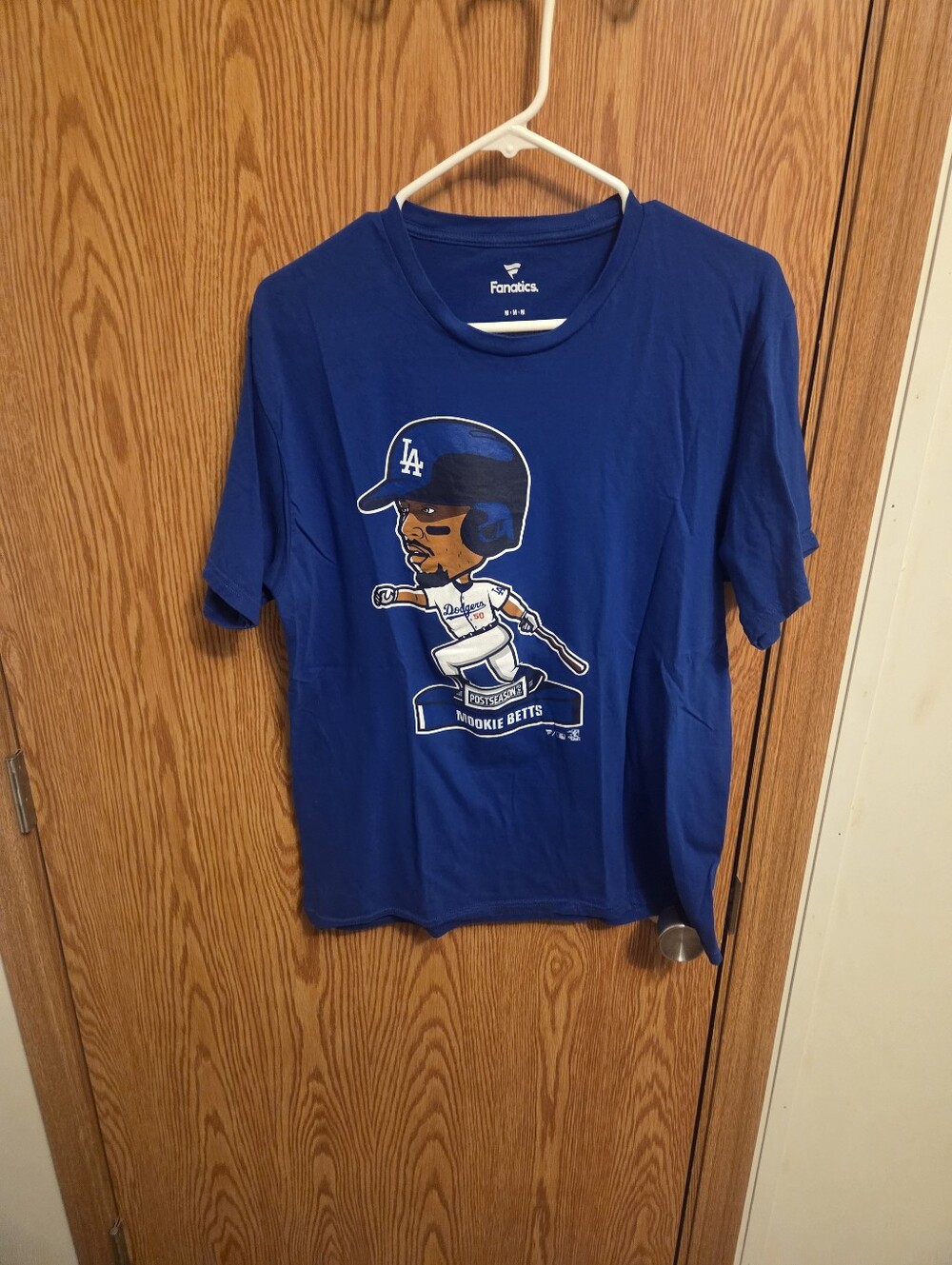 Fanatics Los Angeles Dodgers Mookie Betts Shirt Sz Medium Men's MLB